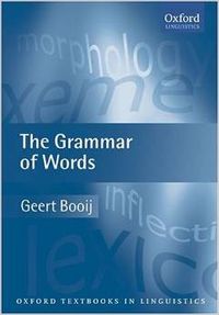 Grammar of Words