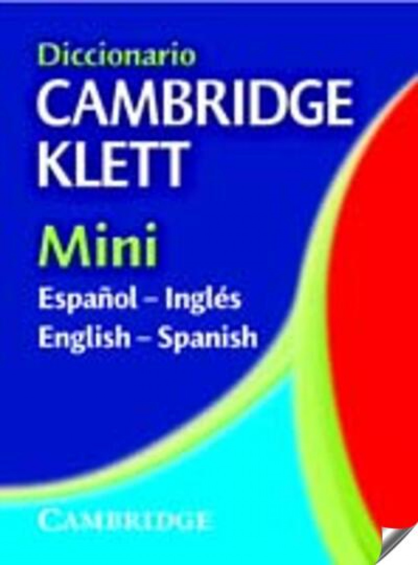 Diccionario cambridge klett mini. español/ingles, eng/spa