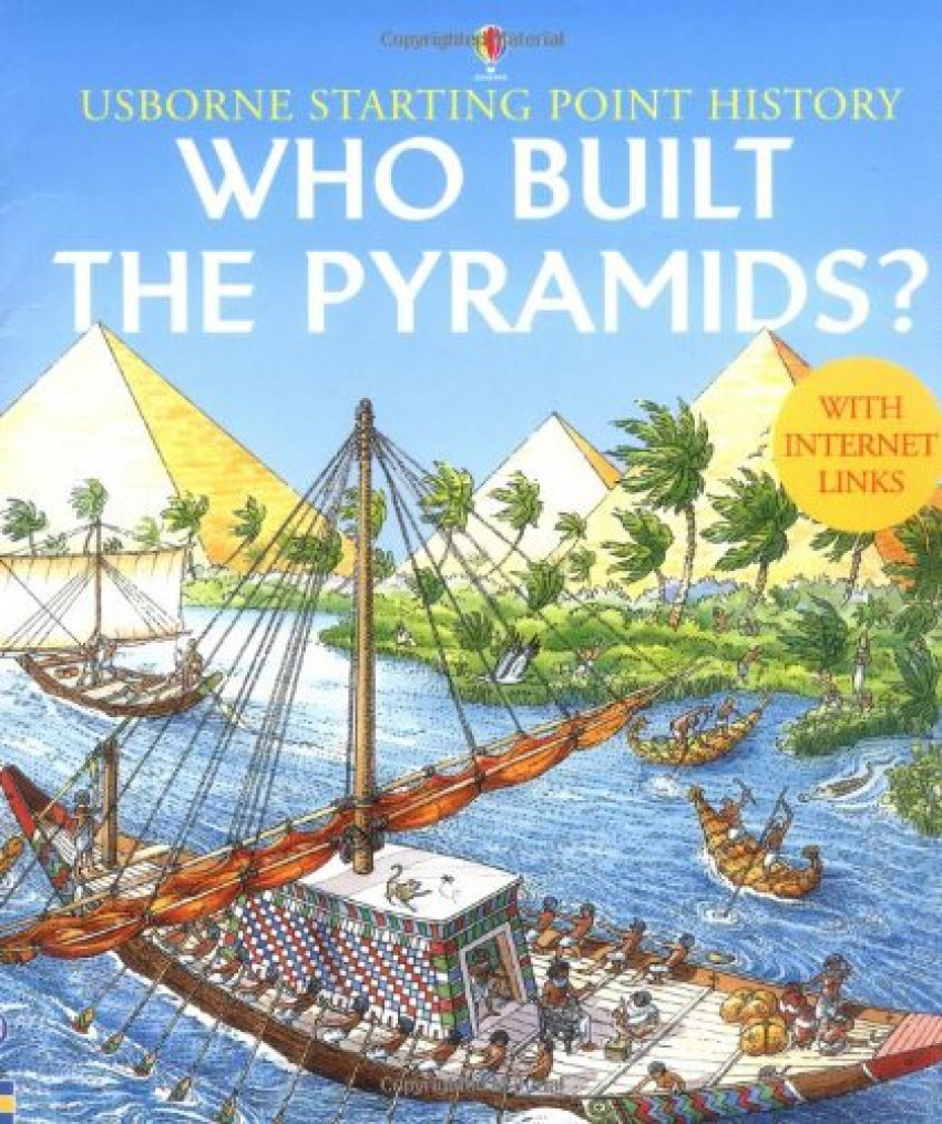 Who built the pyramids?