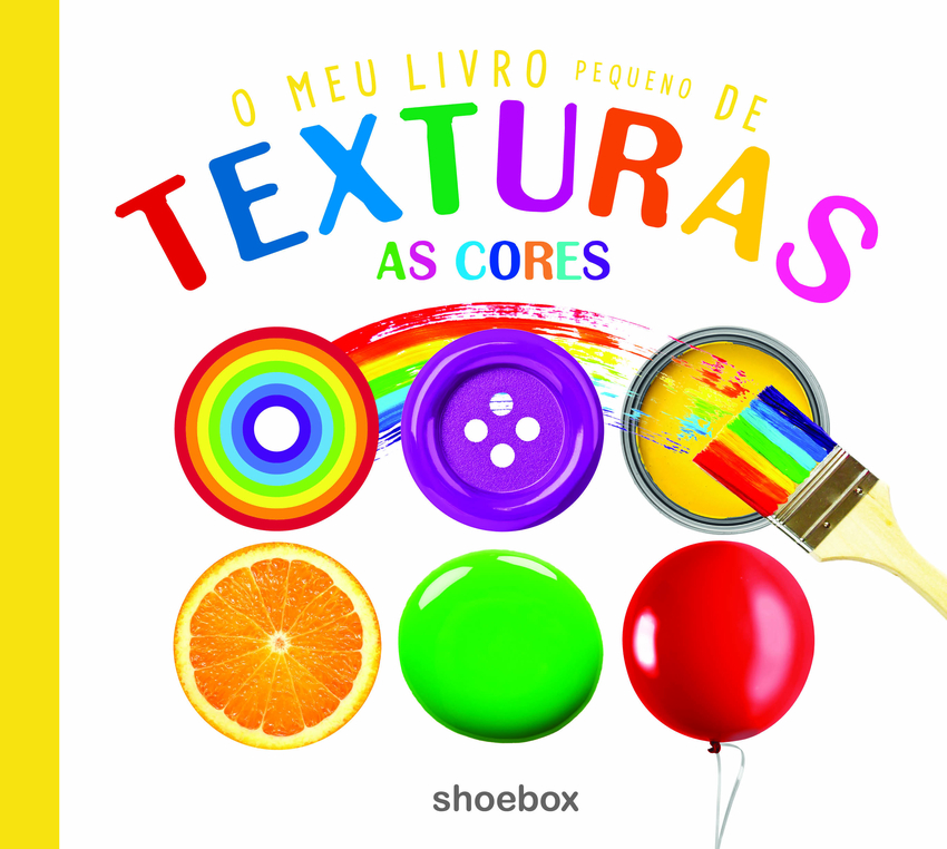 O meu pequeno livro de texturas as cores