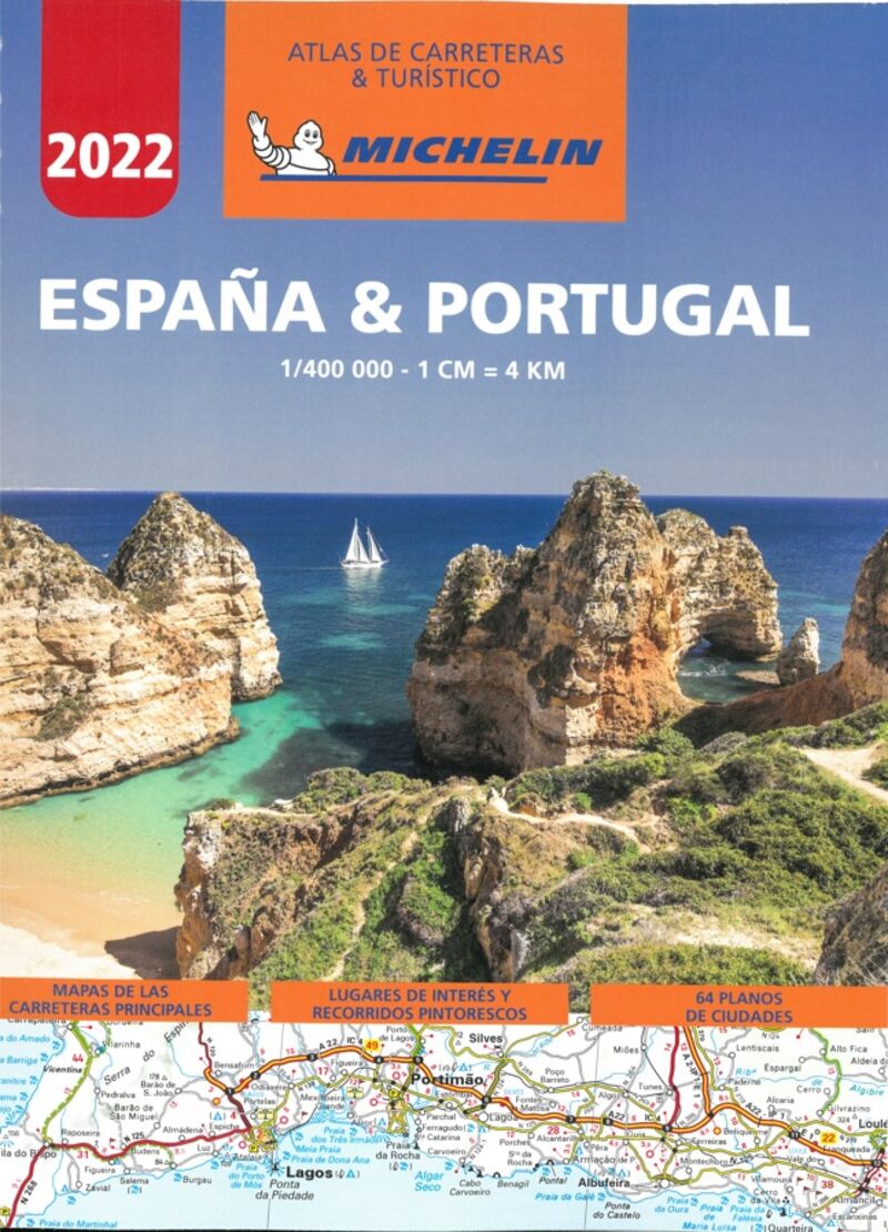 ATLAS ESPAÑA & PORTUGAL A4 amp/ PORTUGAL A4