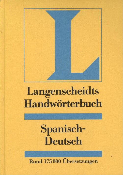 Dicc.español-aleman handworterbuch.langenscheidt