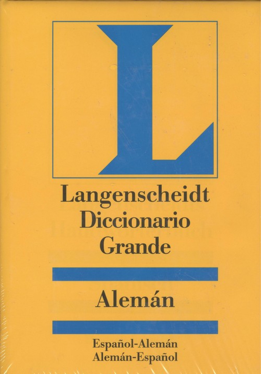 Diccionario grande langenscheidt aleman- español español aleman