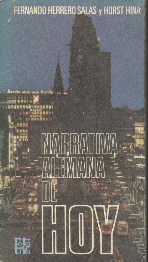 Narrativa alemana de hoy