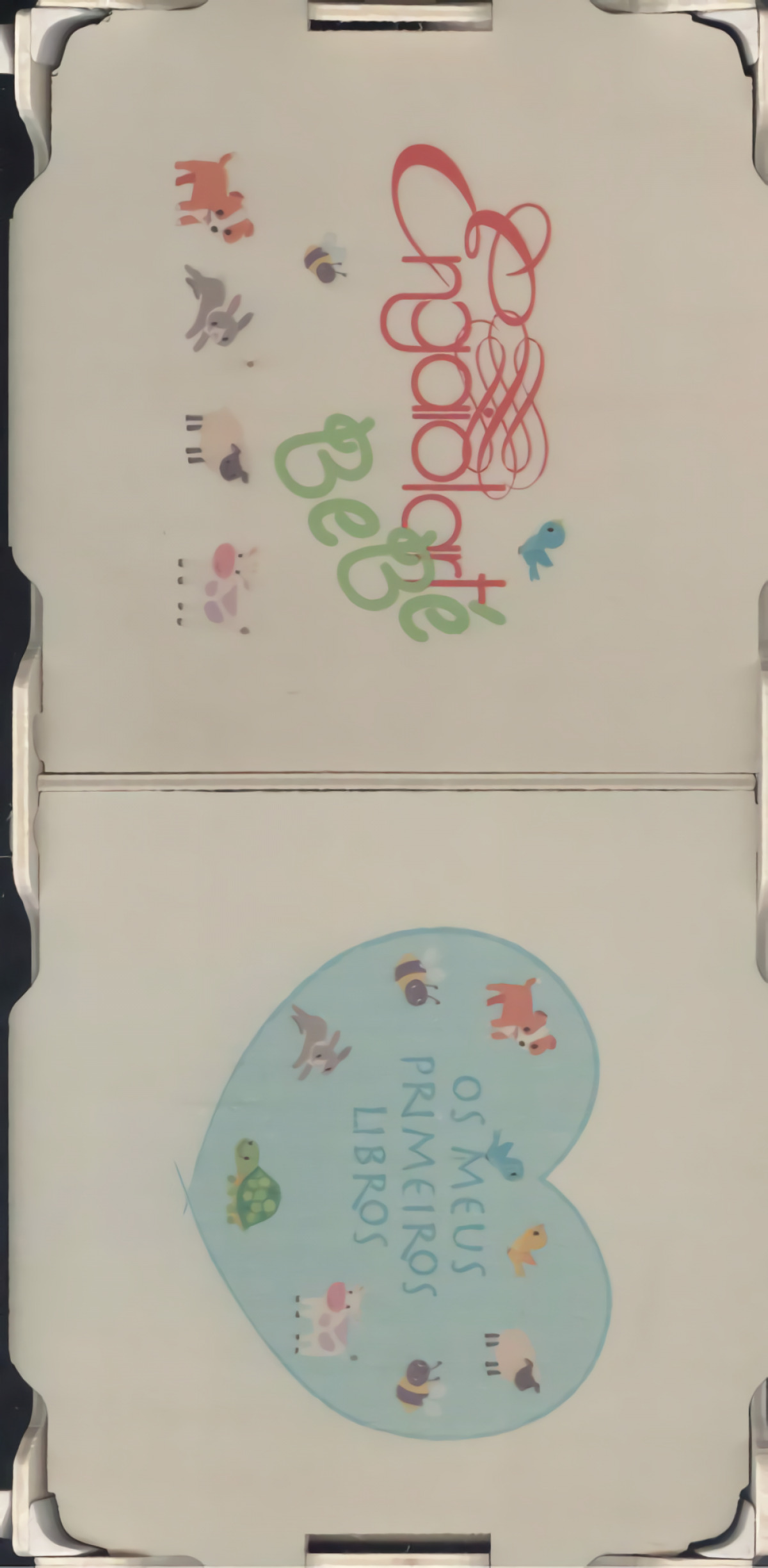 CESTIÑA DOS APEGOS Cesta brinco meu. Os meus primeiros libros