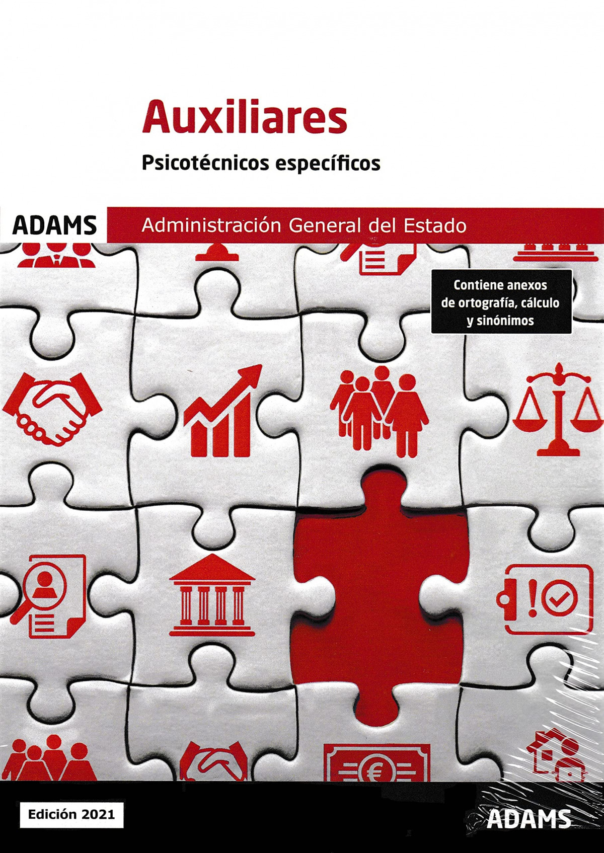 Auxiliares - psicotecnicos especificos administracion general del esta