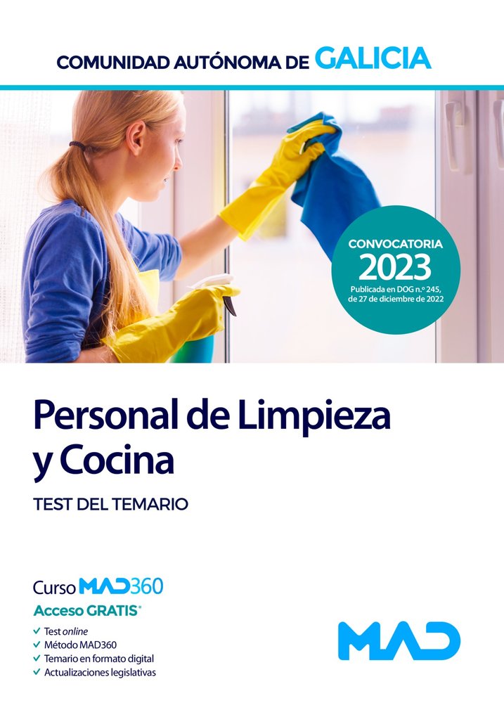 PERSONAL LIMPIEZA XUNTA DE GALICIA TEST Test