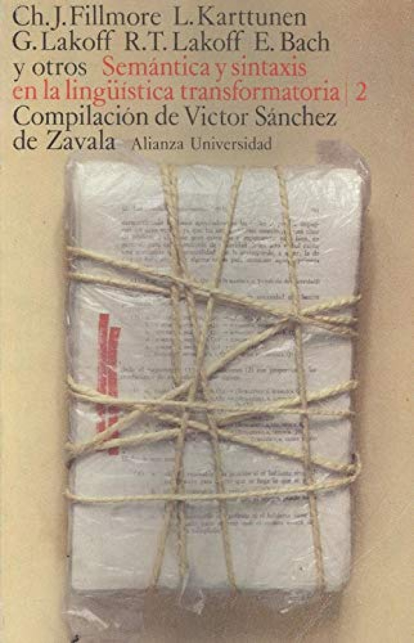 Semantica y sintaxis en la lingeistica transformatoria