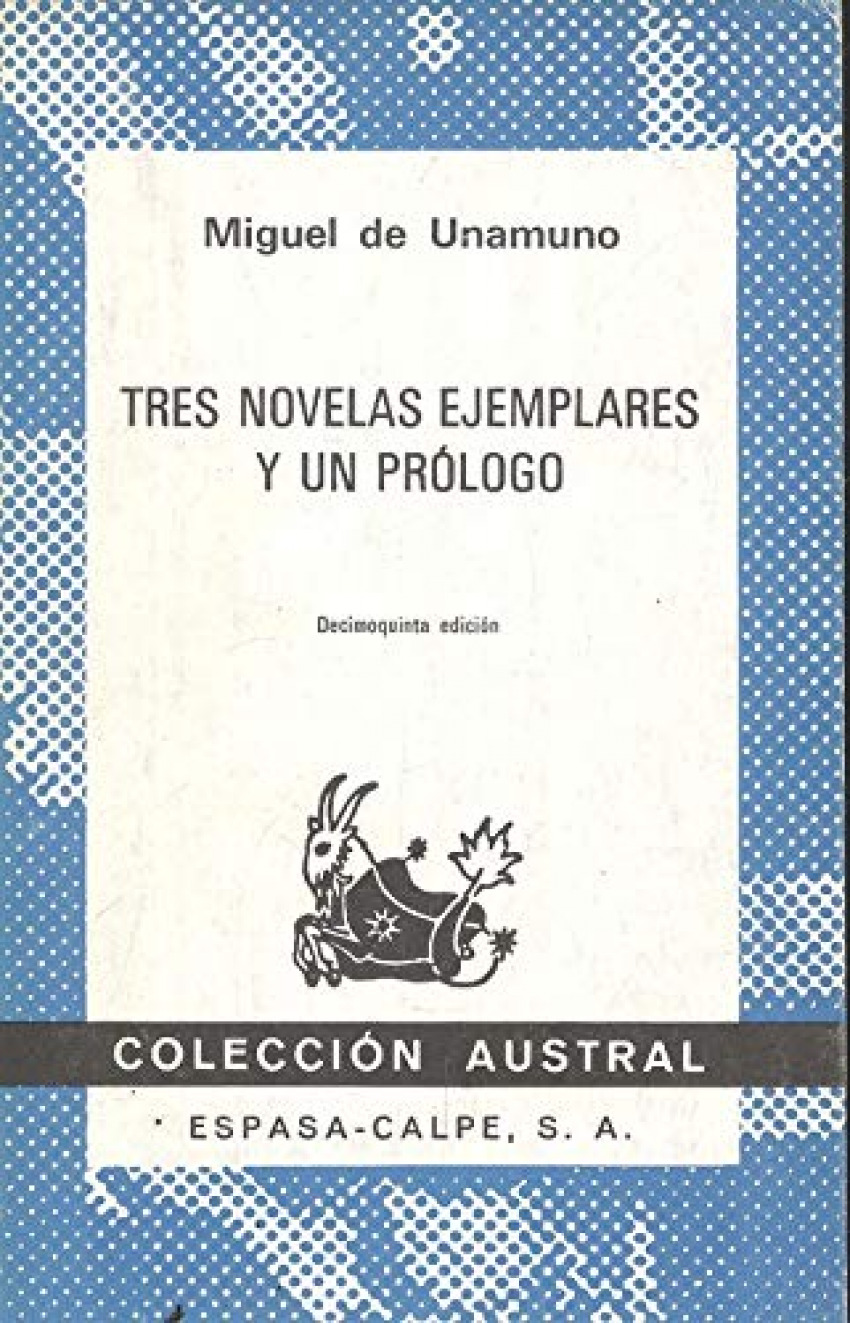 Tres novelas ejemplares y un prologo