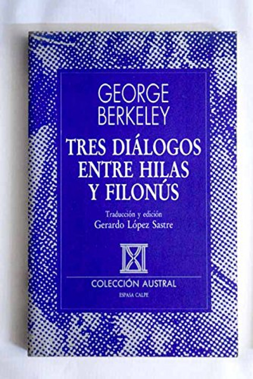 Tres diálogos entre Hilas y Filonús