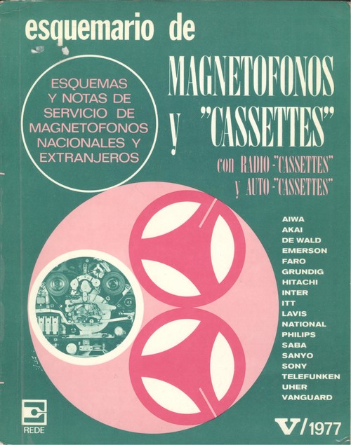 Esquemario de magnetofonos y cassettes