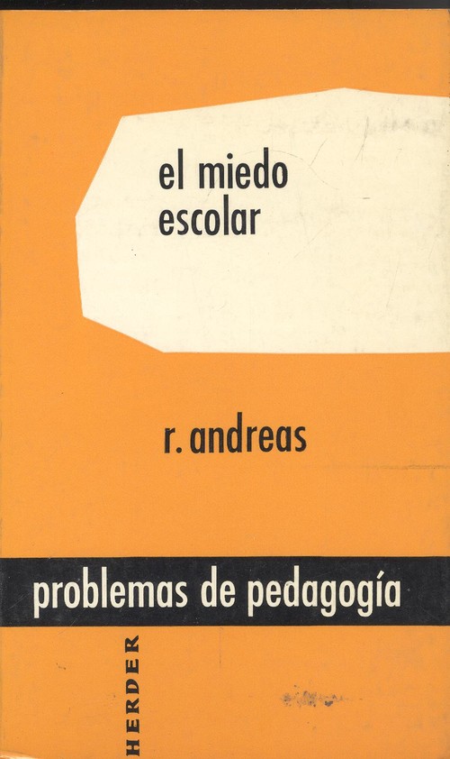 El miedo escolar