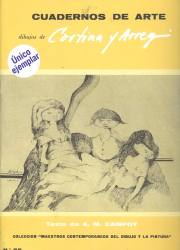 Cuadernos de arte: Dibujos de Cortina y Arregui