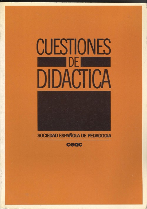 Cuestiones de didactica