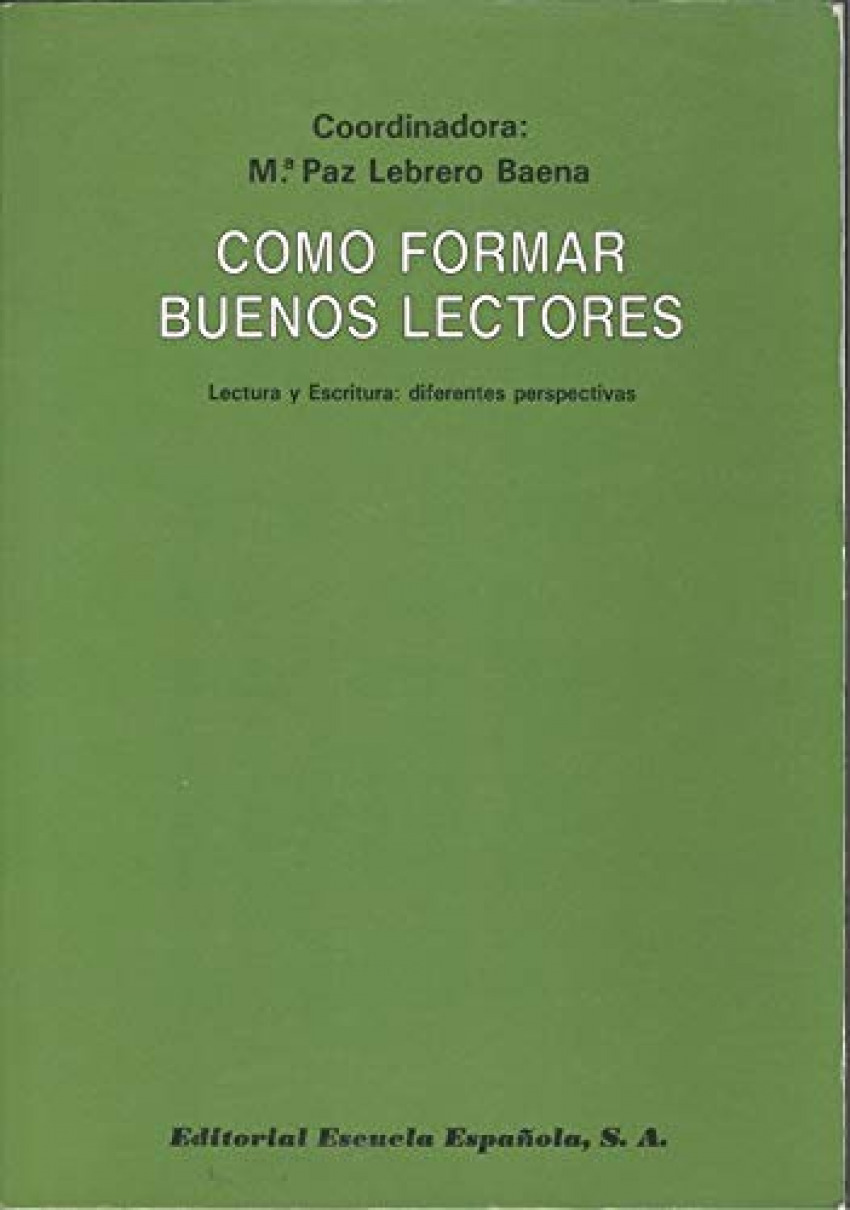 Como formar buenos lectores