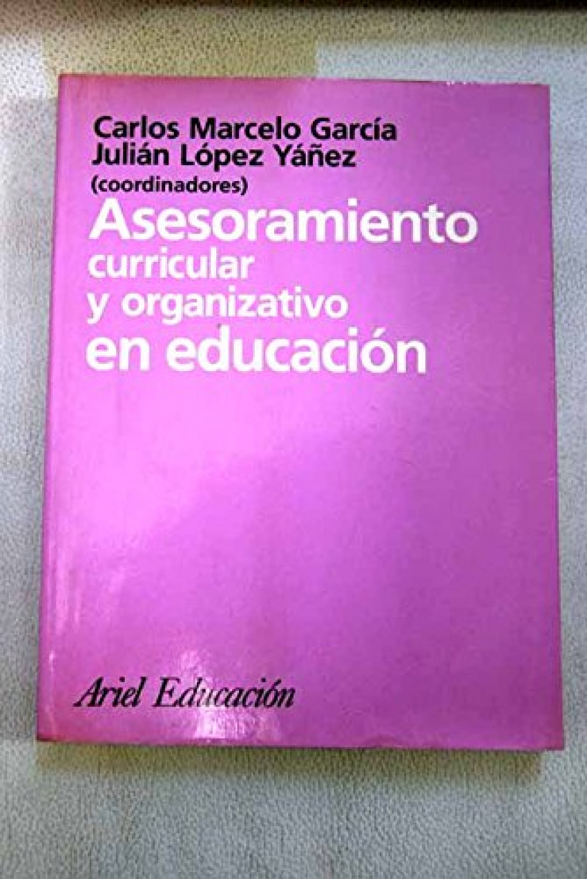 Asesoramiento curricular y organizativo en educacion
