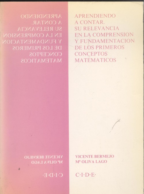 Aprendiendo a contar. su relevancia comprension y fundament