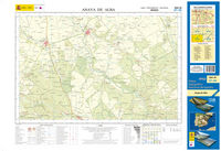 Mapa topográfico Anaya de Alba