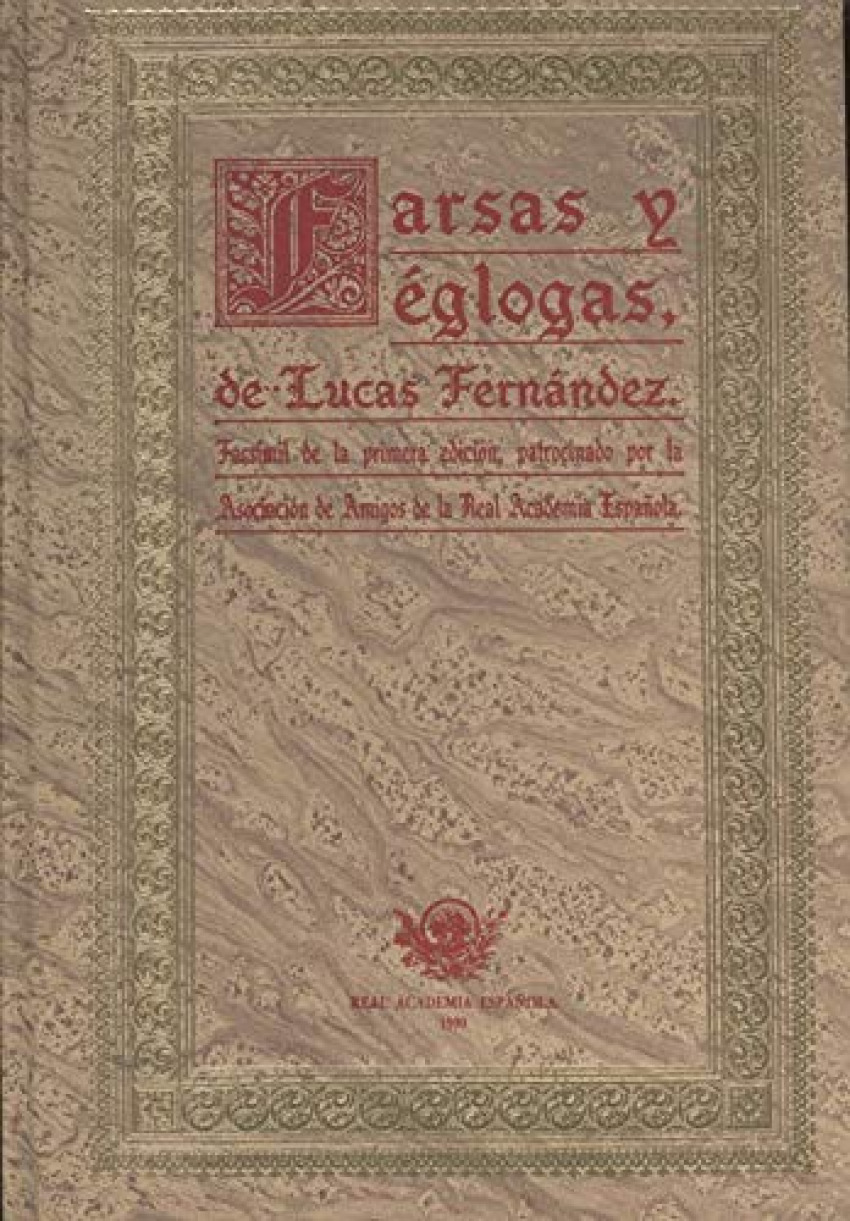Farsas y eglogas