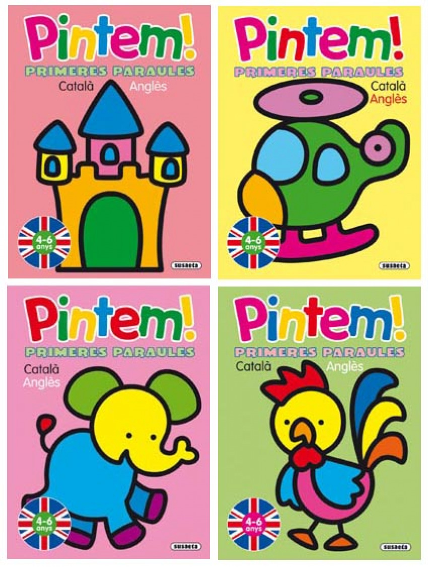 Pintem! primeres paraules català -anglès