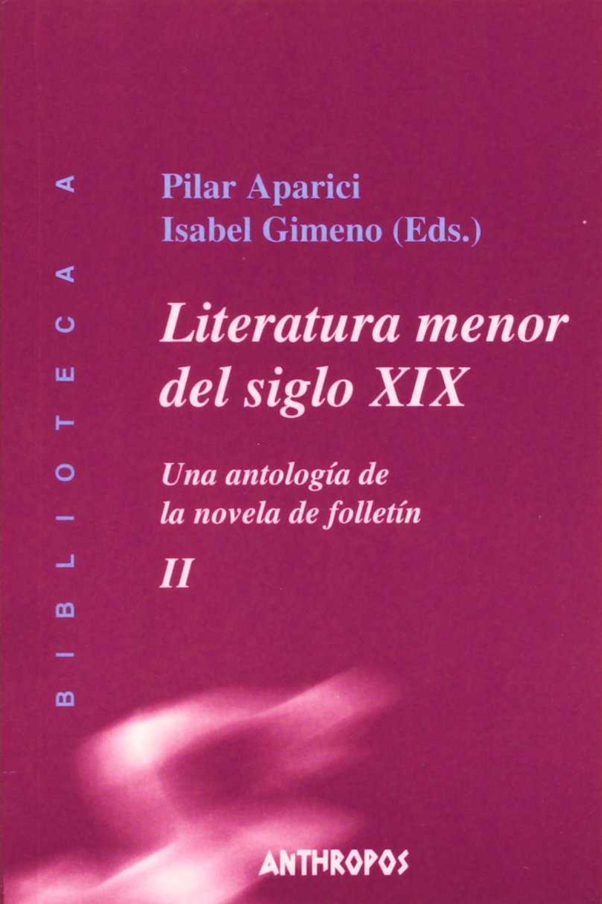Literatura menor del siglo XIX. Tomo II Una antología de la novela de
