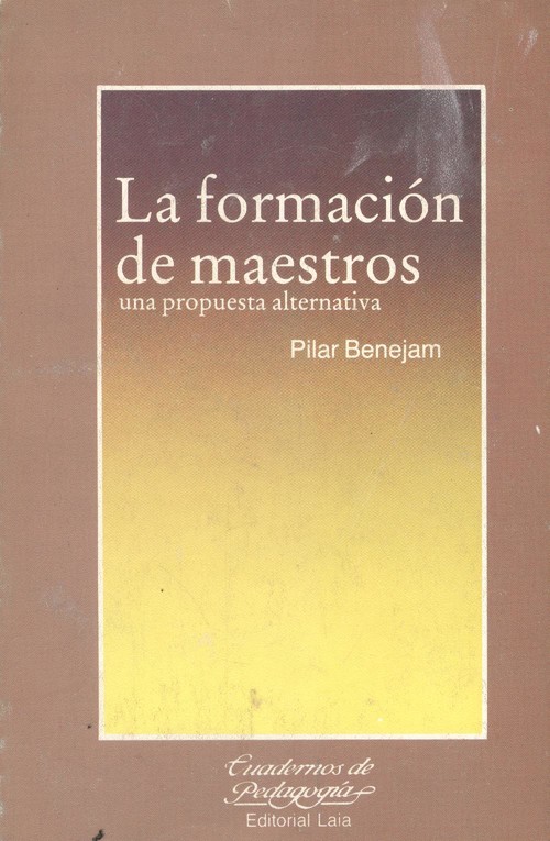 La formacion de maestros