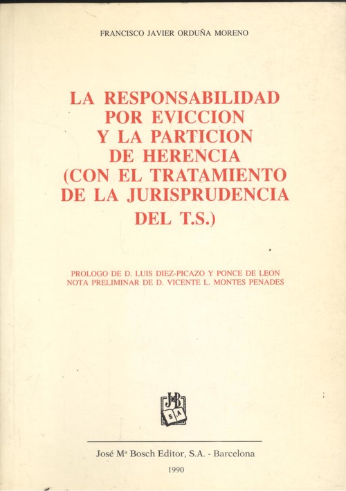La responsabilidad por evicción en la partición de herencia