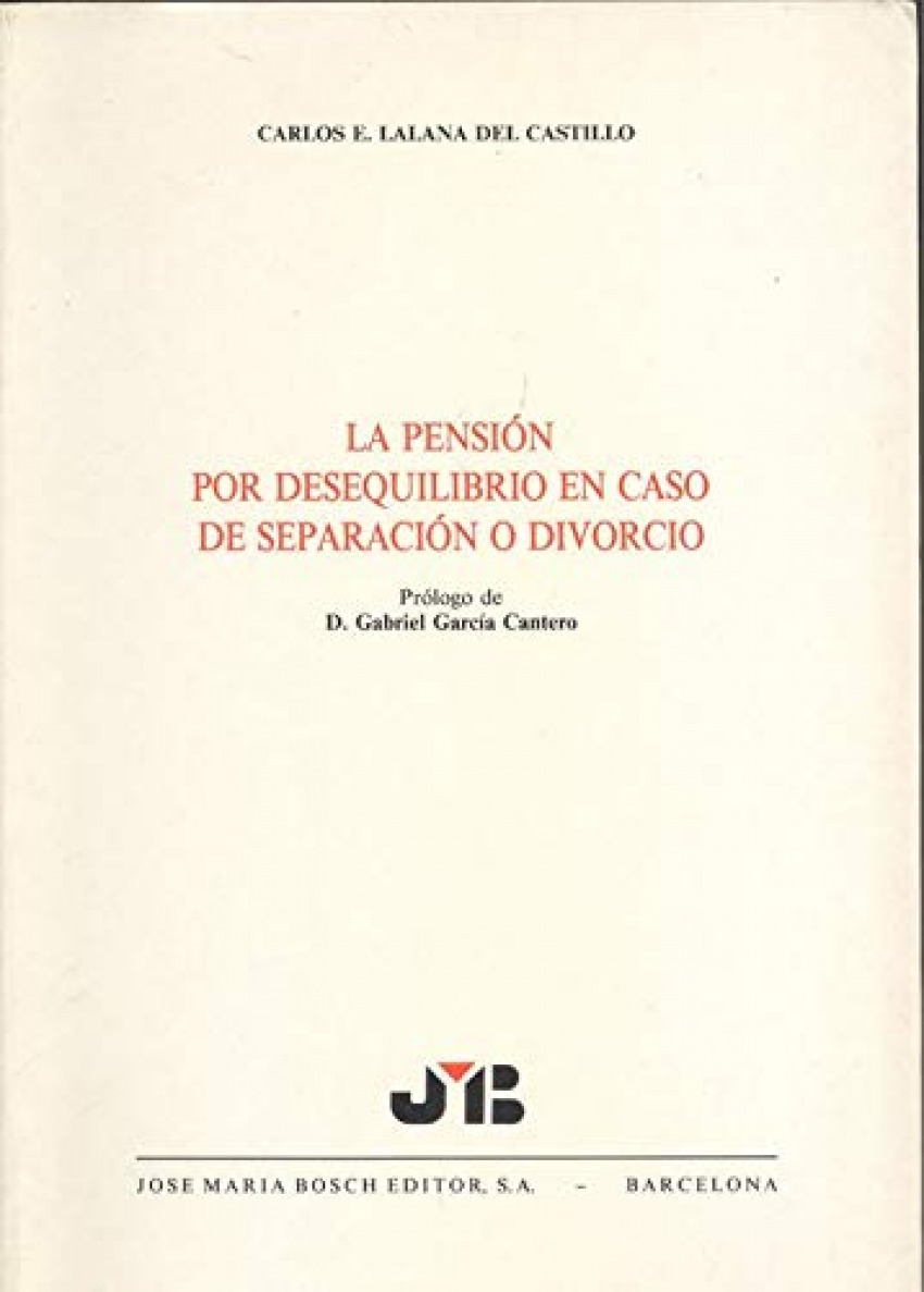 La pensión por desequilibrio en caso de separación o divorcio