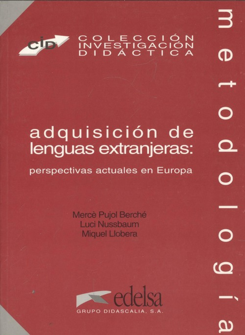Adquisicion lenguas extranjeras