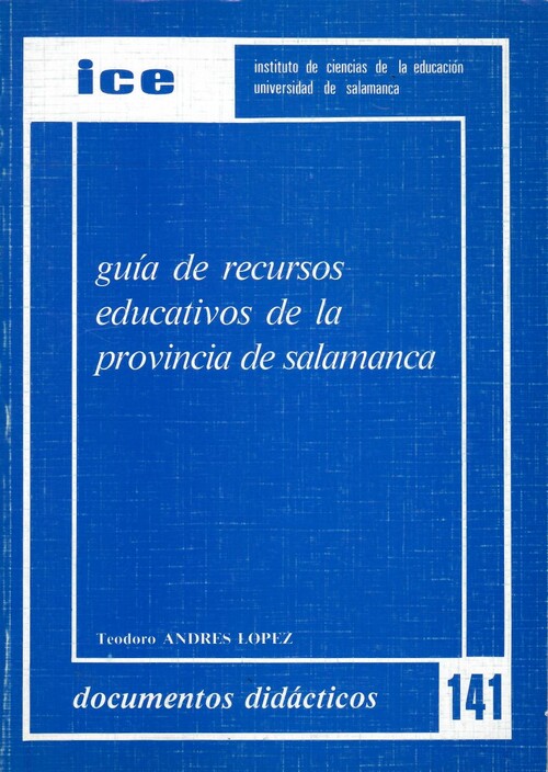 Guia de recursos educativos de la provincia de salamanca