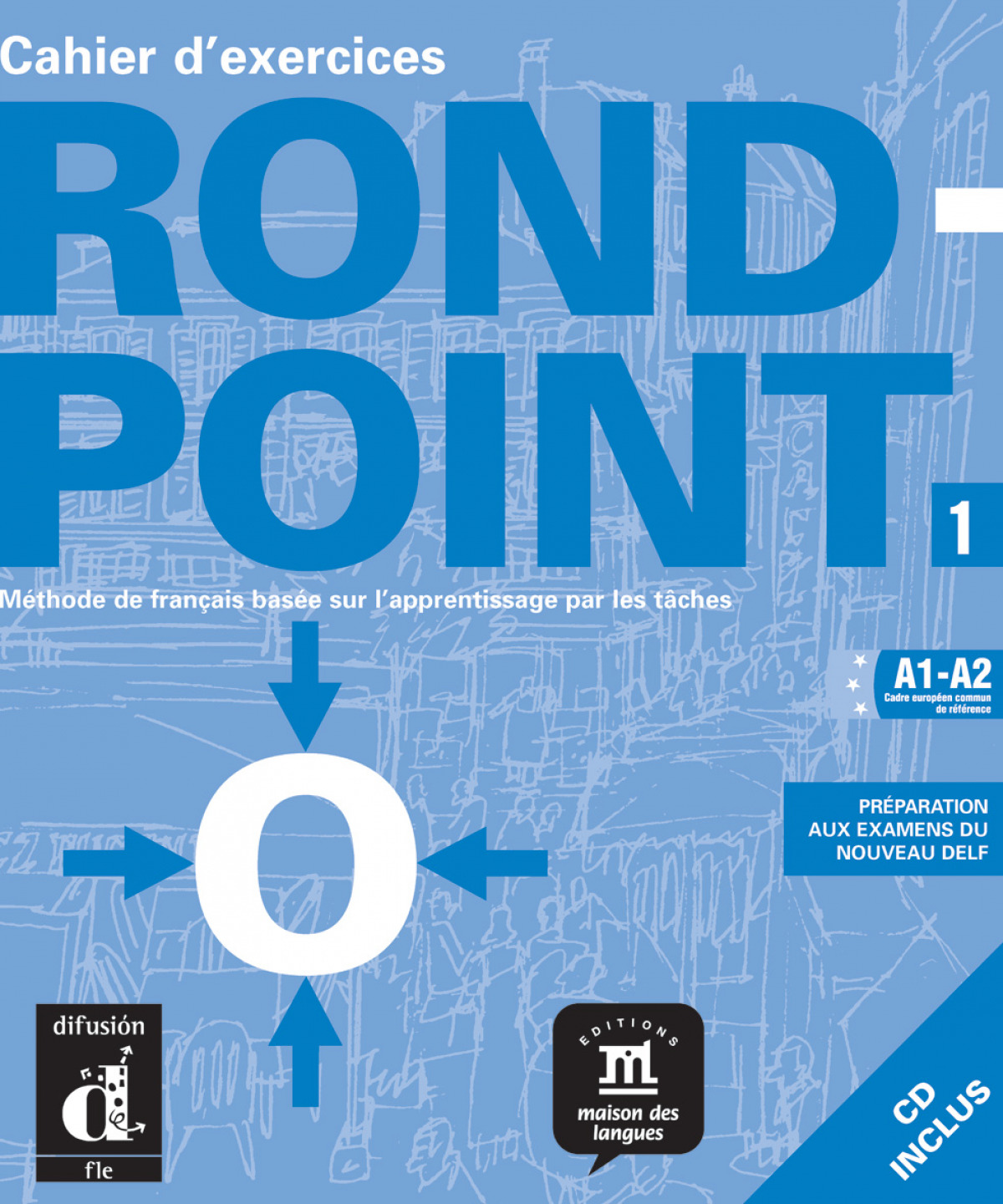 Portada de Rond-point 1. /cours de francais