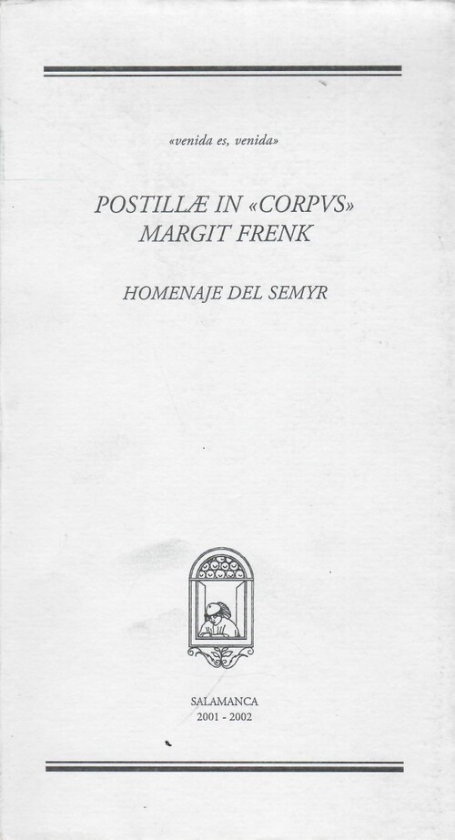 Postillae in "corpus" margit frenk