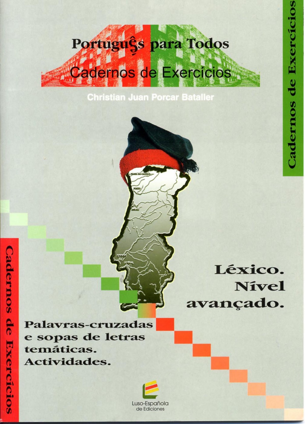 Portada de LEXICO NIVEL AVANÇADO léxico, nivel avançado, palabras-cruzadas e sopa