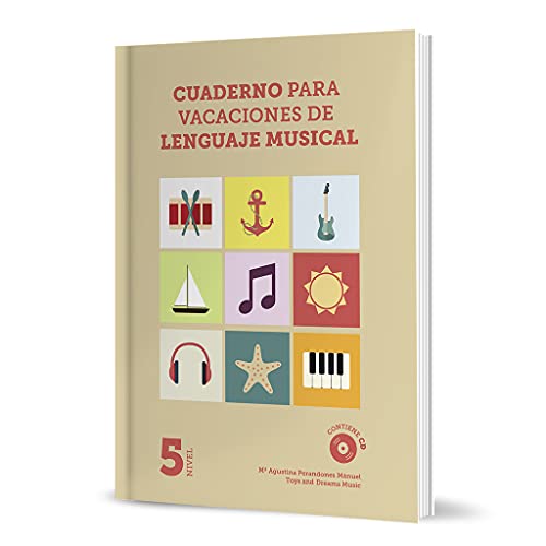Cuaderno vacaciones lenguaje musical 5ºnivel