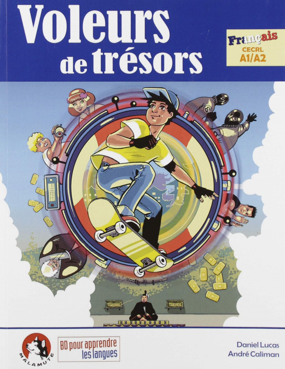Voleurs de trésors BD pour apprendre les langues