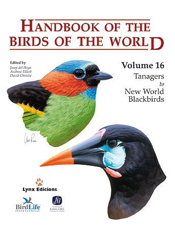 Portada de Handbook of the birds of the world