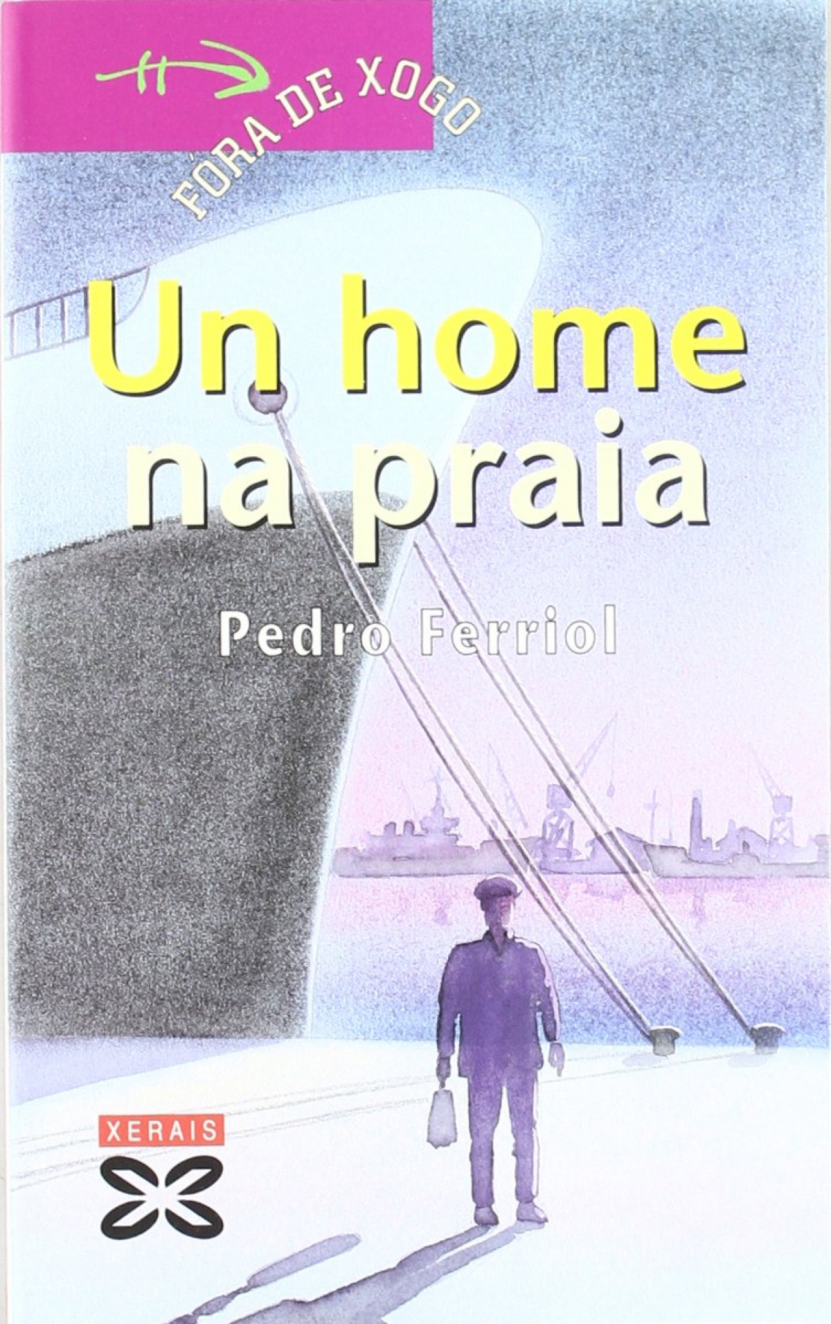 Un home na praia