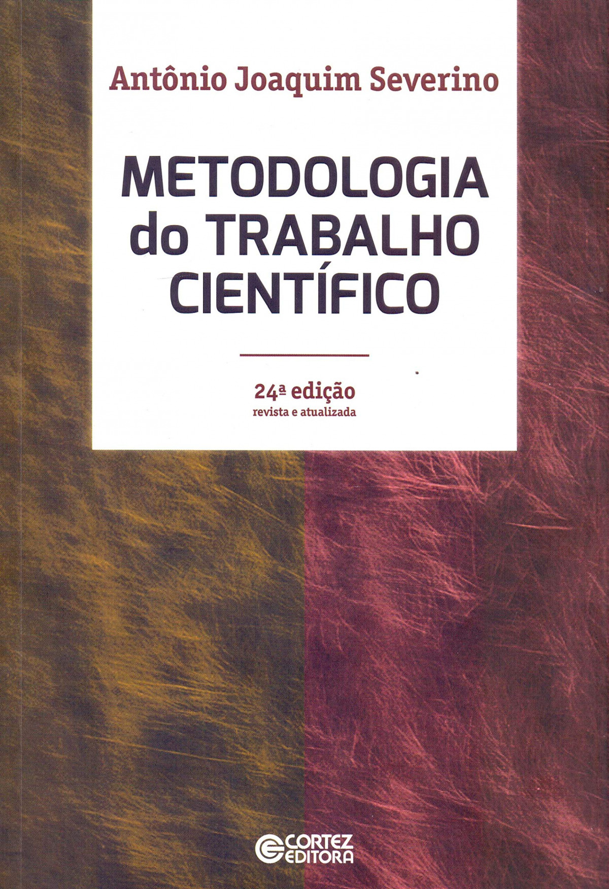 Metodologia do trabalho científico 24ª edição revisada e atualiçada
