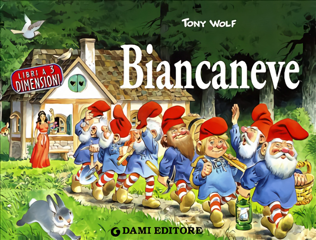 Biancaneve - libri a 3 dimensioni