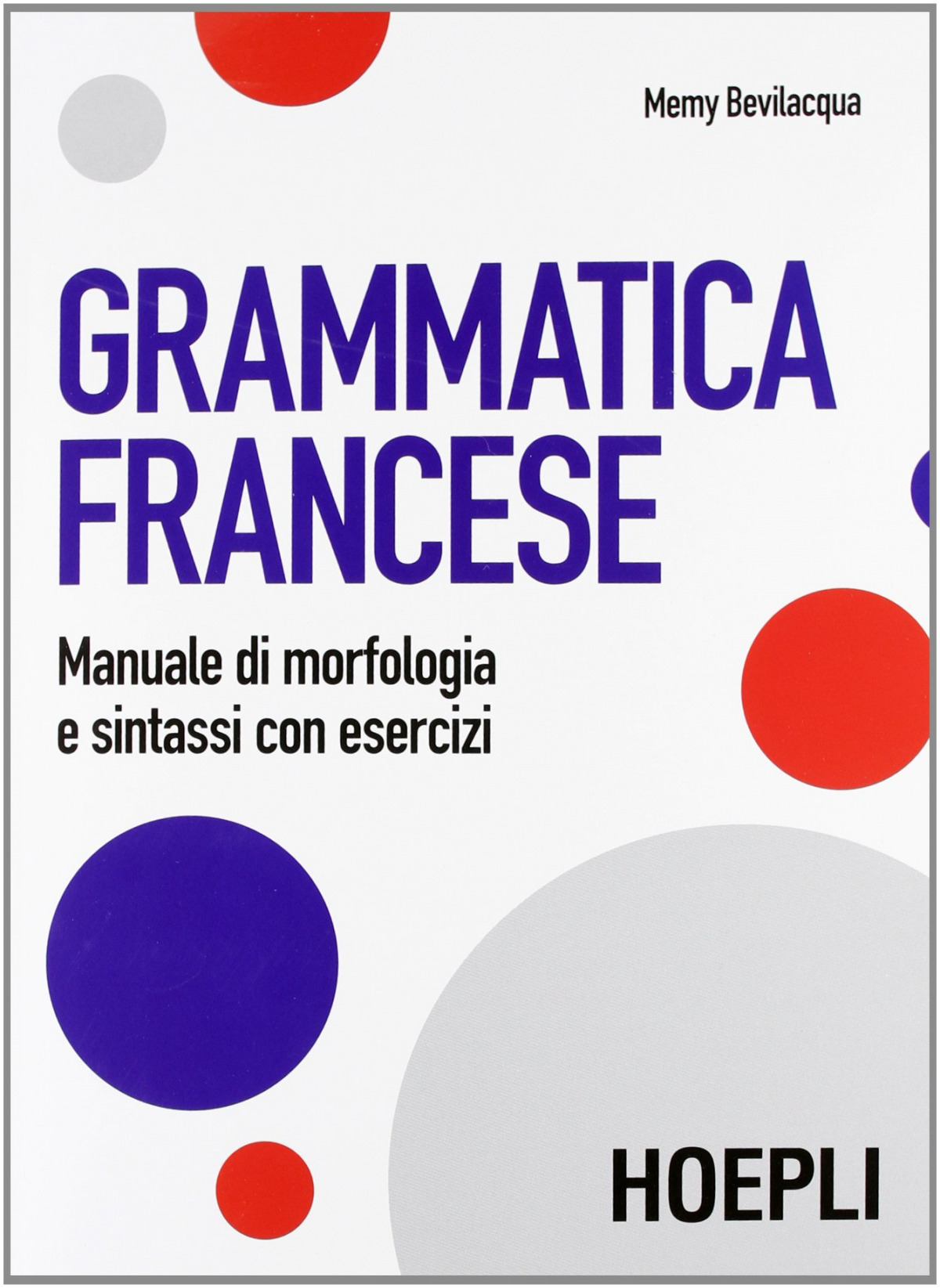 Portada de Grammatica francese
