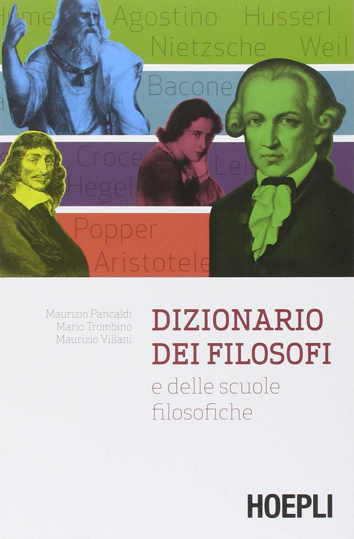 Portada de Dizionario dei filosofi e delle scuole filosofiche