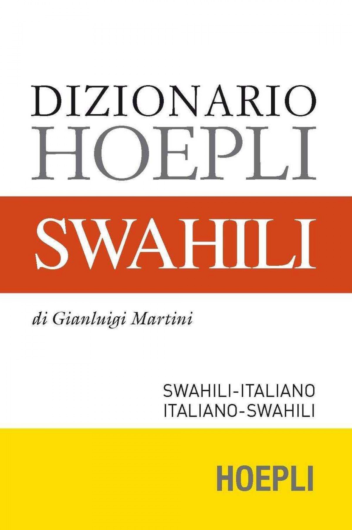 Portada de Dizionario Hoepli Swahili