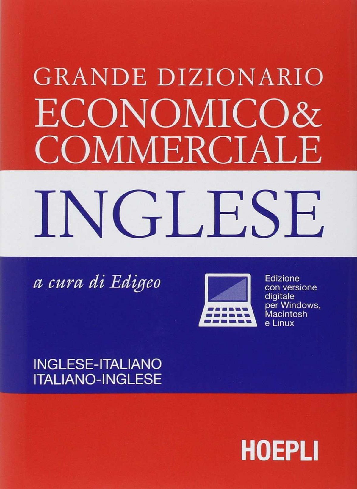 Portada de Grande Dizionario economico & commerciale Inglese