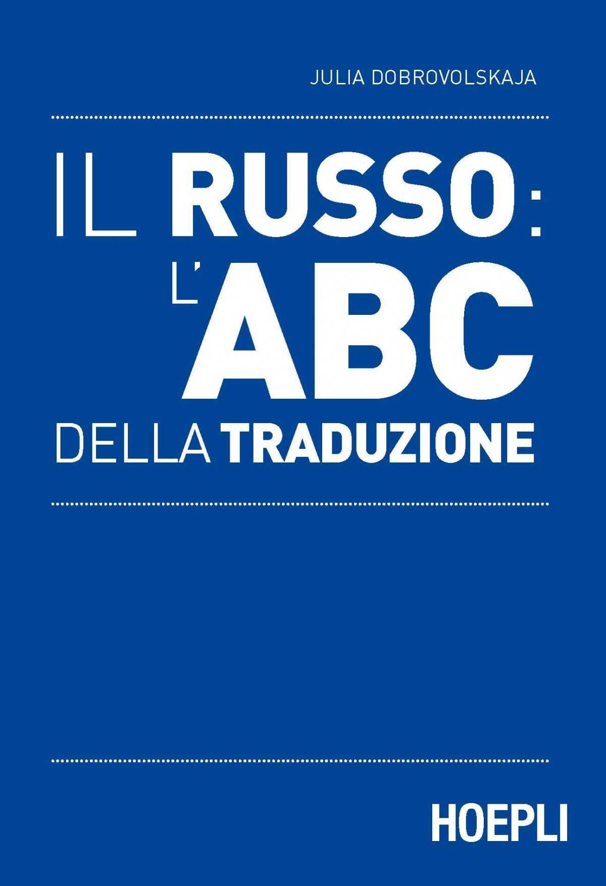 Portada de Il Russo: l'ABC della traduzione