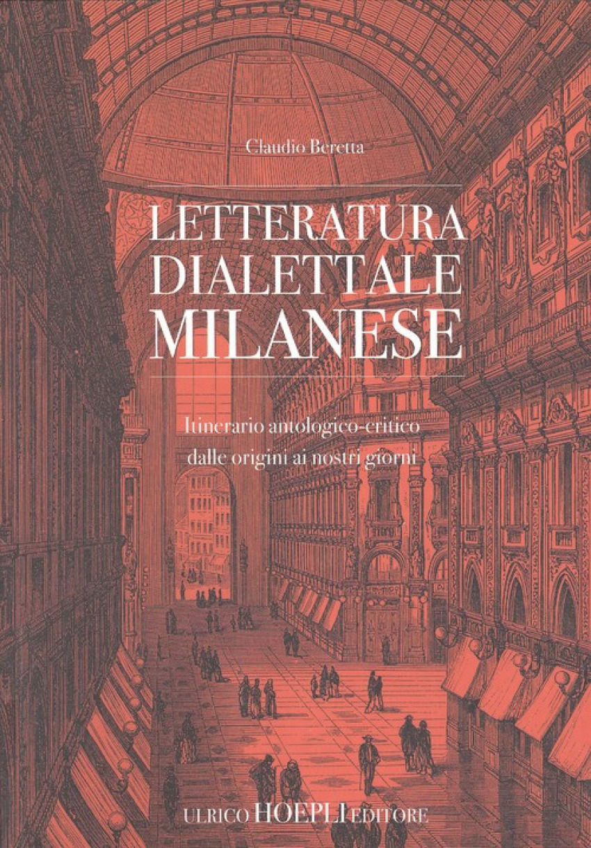 LETTERATURA DALETTALE MILANESE Itinerario antologico-critico dalle ori