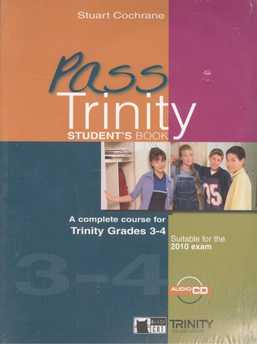 Pass trinity grades 3-4 student's book + cd