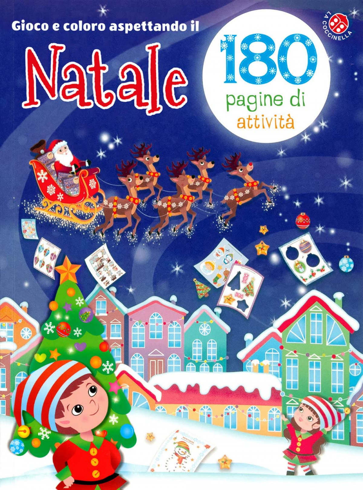 Gioco e coloro aspettando il natale