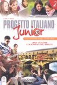 Progetto italiano junior level A2.2 LIBRO CUADERNO CD