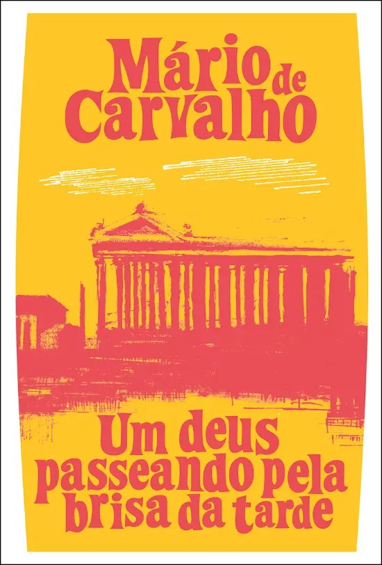 Un deus passeando pela brisa da tarde