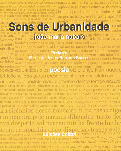 Sons de urbanidade - poemas